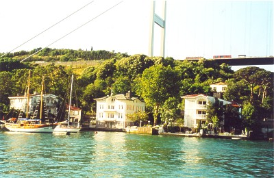 Segelyacht Merlin im Mittelmeer, Istambul